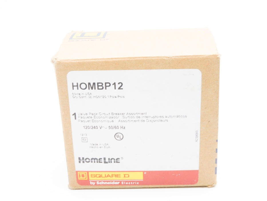 SQUARE D HOMBP12 20A 120/240V (PKG OF 2) NSMP