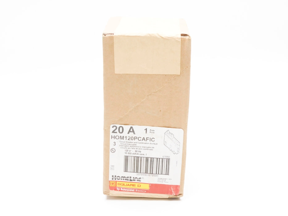 SQUARE D HOM120PCAFIC 20A 120V (PKG OF 3) NSFS