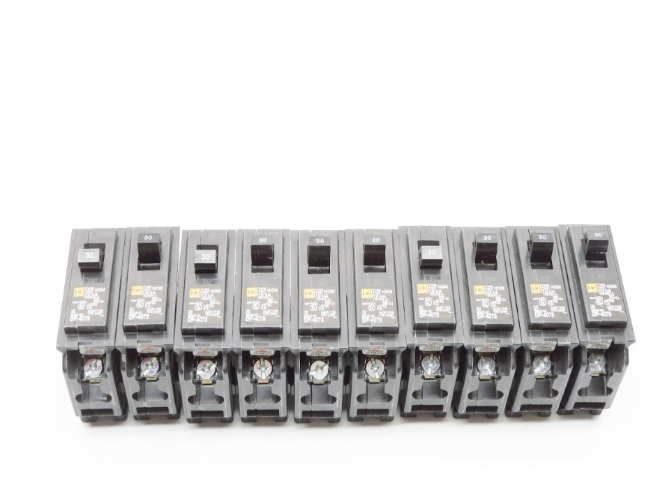SQUARE D HOM130CP 30A 120/240V (PKG OF 10) NSMP