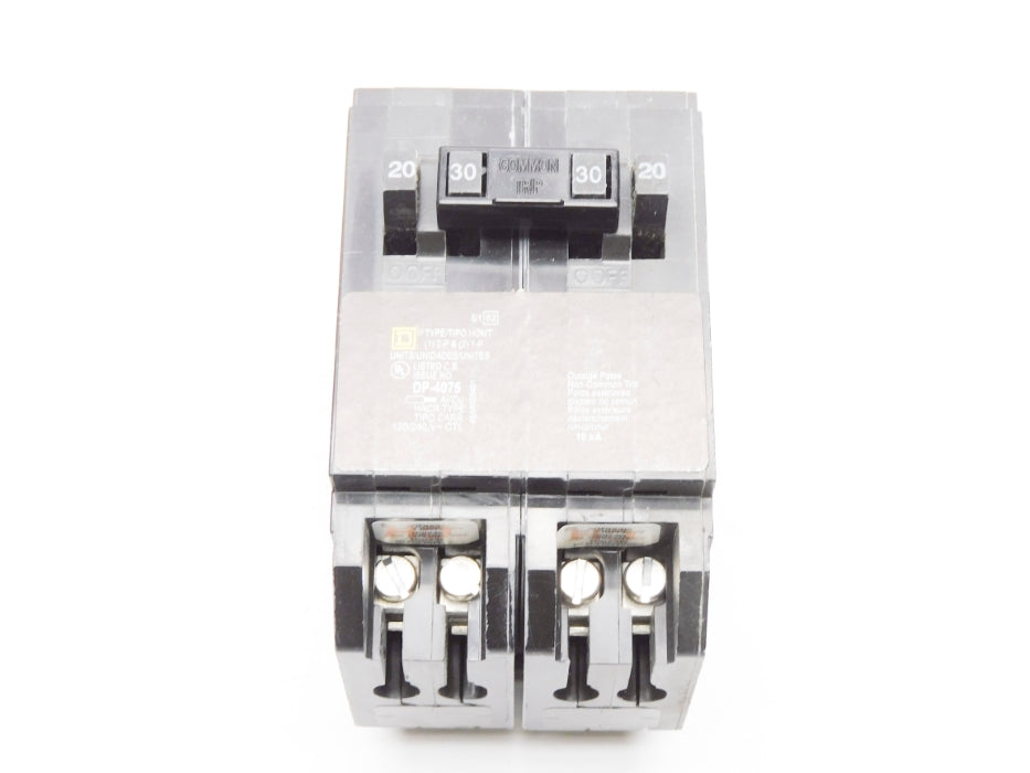SQUARE D HOMT2020230 120/240V 2-20A 1-30A (PKG OF 5) NSMP