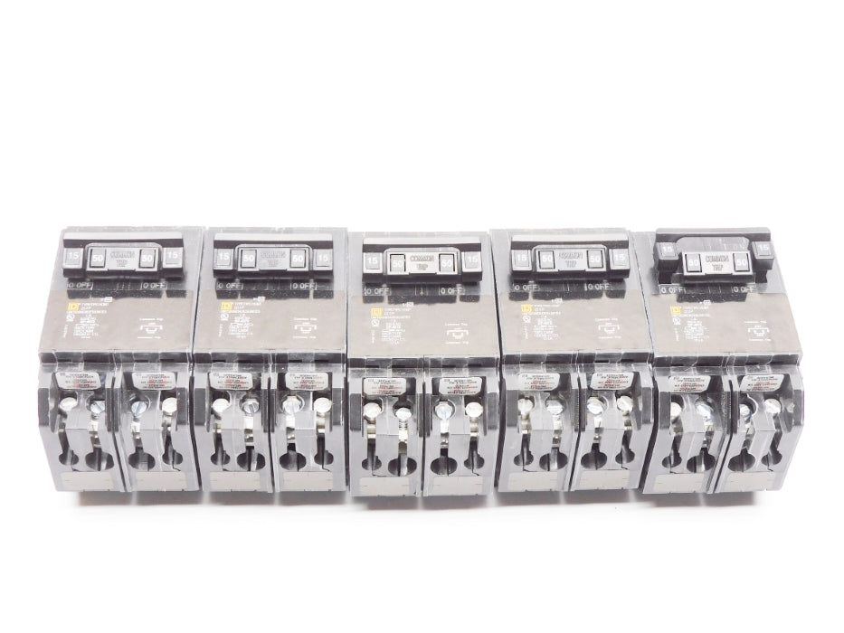 SQUARE D HOMT215250CP 15/50A 120/240V (PKG OF 5) NSMP