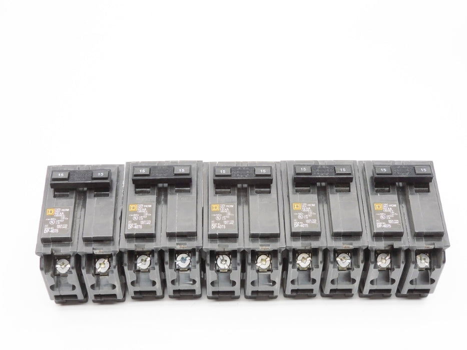 SQUARE D HOM215 15A 120/240V (PKG OF 5) NSMP