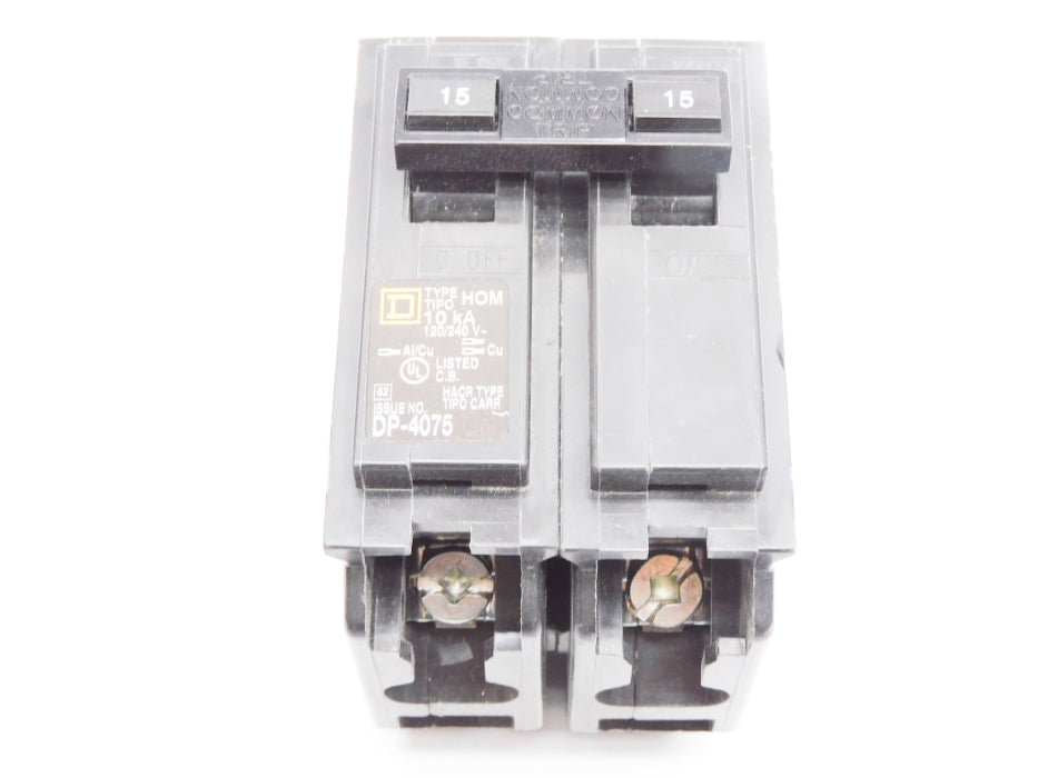 SQUARE D HOM215 15A 120/240V (PKG OF 5) NSMP