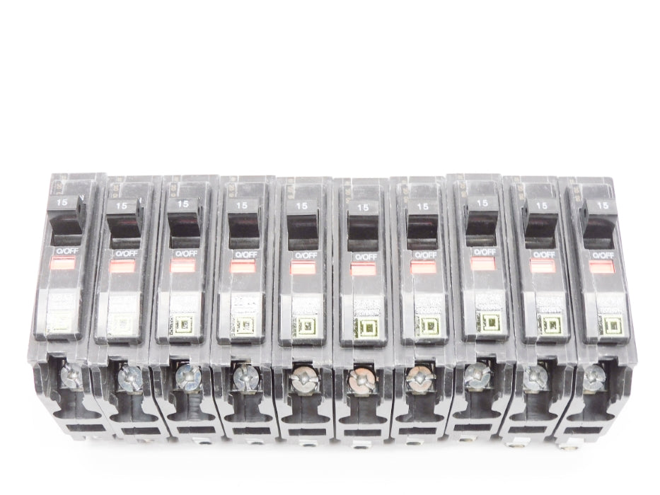 SQUARE D QO115VH 15A 120/240V (PKG OF 10) NSMP
