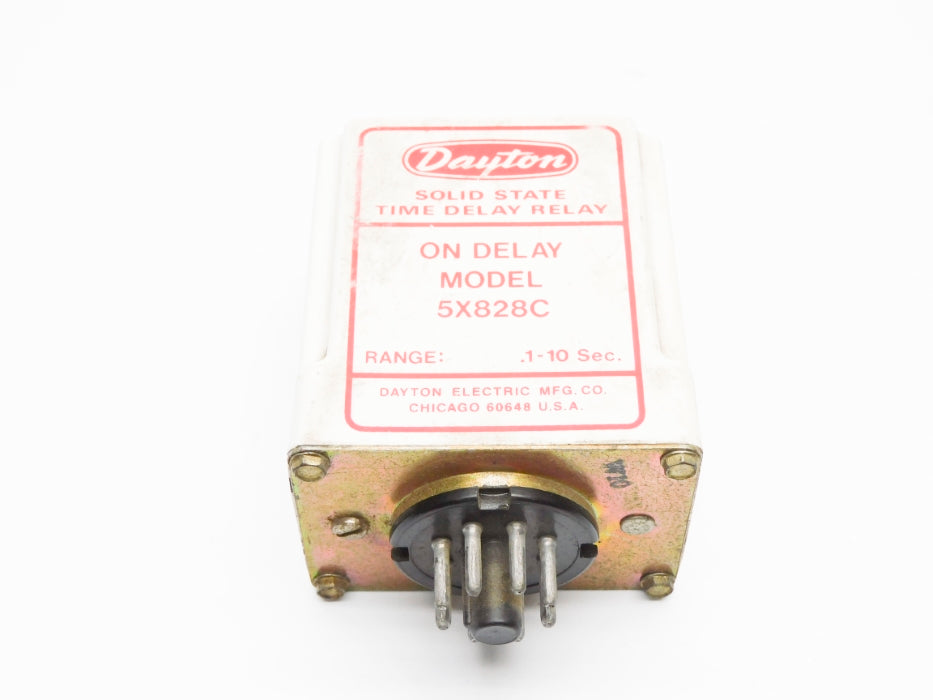 DAYTON 5X828C 120VAC 10A .1-10SEC (AS PICTURED) UNMP