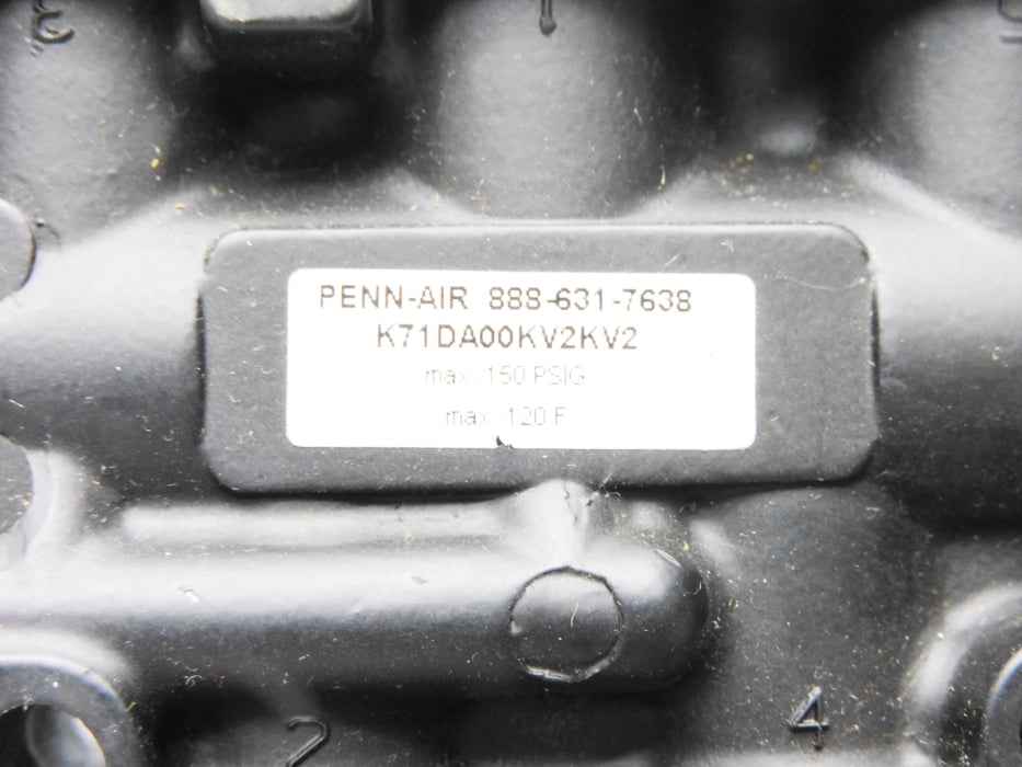 PENN-AIR K71DA00KV2KV2 110/120V 150PSIG NSNP