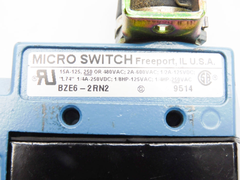 MICRO SWITCH BZE6-2RN2 UNMP