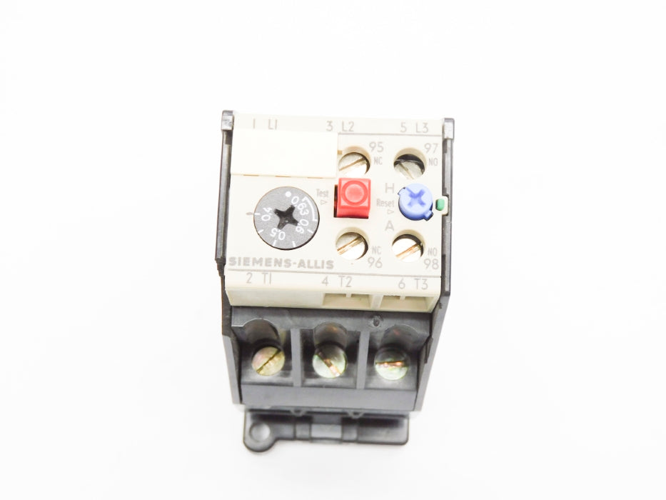 SIEMENS-ALLIS OLR0063 0.4-0.63A 660V UNMP