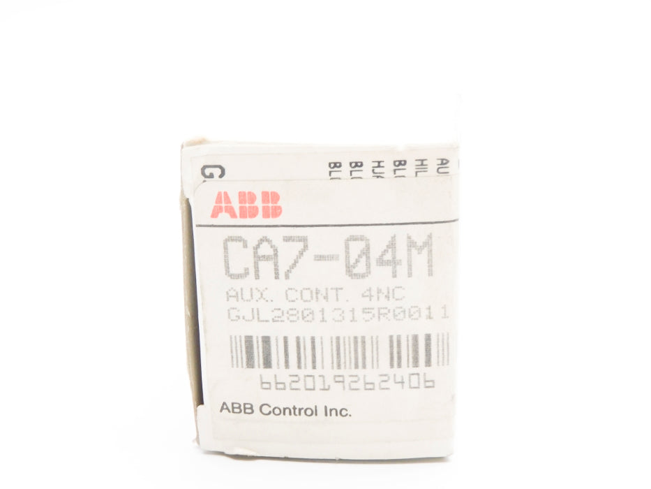 ABB GJL2801315R0011 CA7-04M NSMP