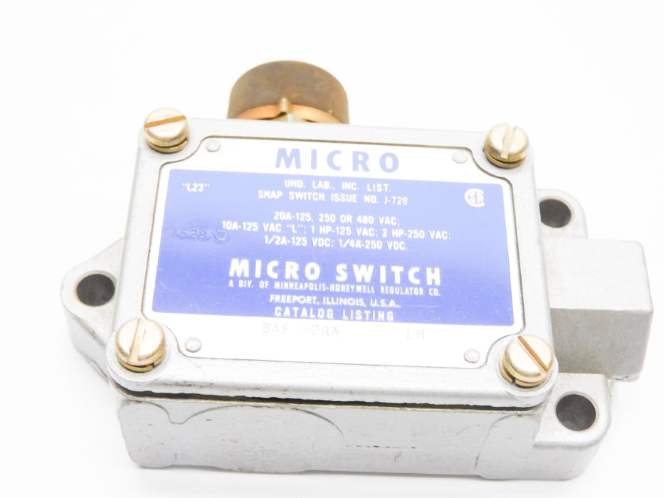 MICRO SWITCH BAF1-2RN (GREY) NSNP