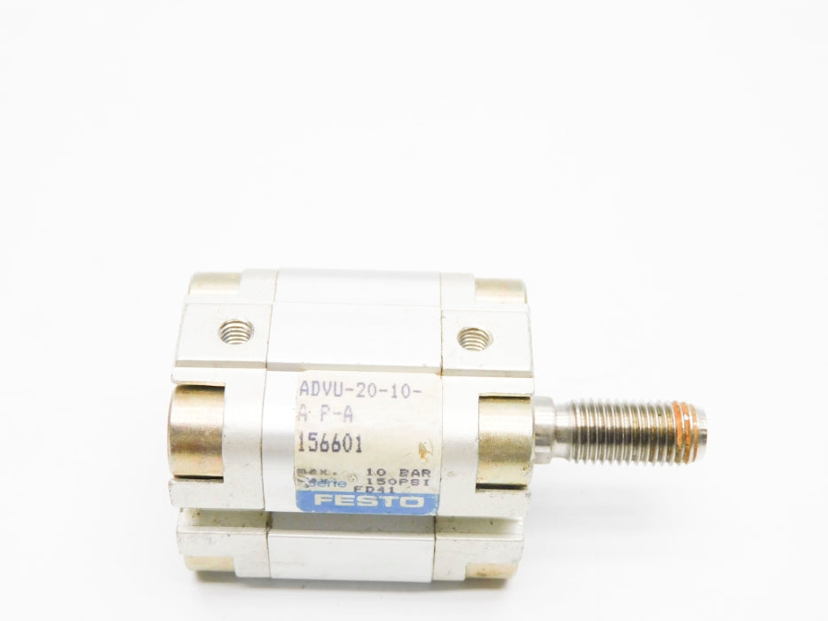 FESTO ADVU-20-10-AP-A 156601 SER. FD41 150PSI UNMP