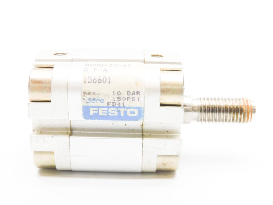 FESTO ADVU-20-10-AP-A 156601 SER. FD41 150PSI UNMP