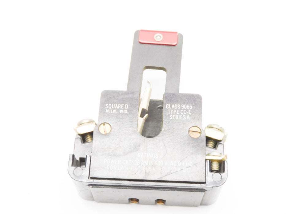SQUARE D 9065CO1 SER. A 600VAC/DC 25A NSNP