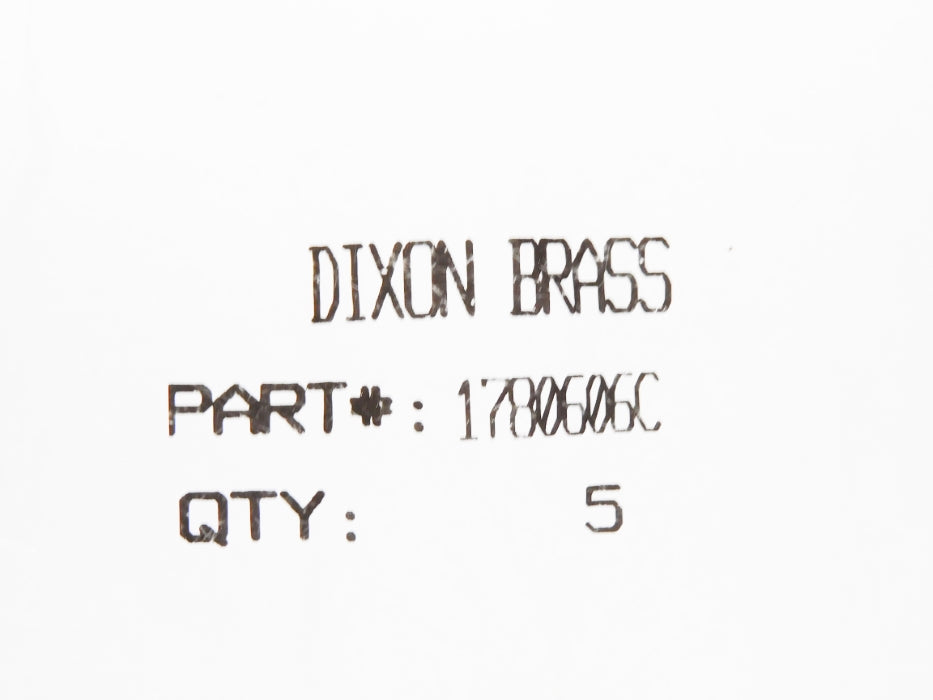 DIXON 1780606C (PKG OF 5) NSMP