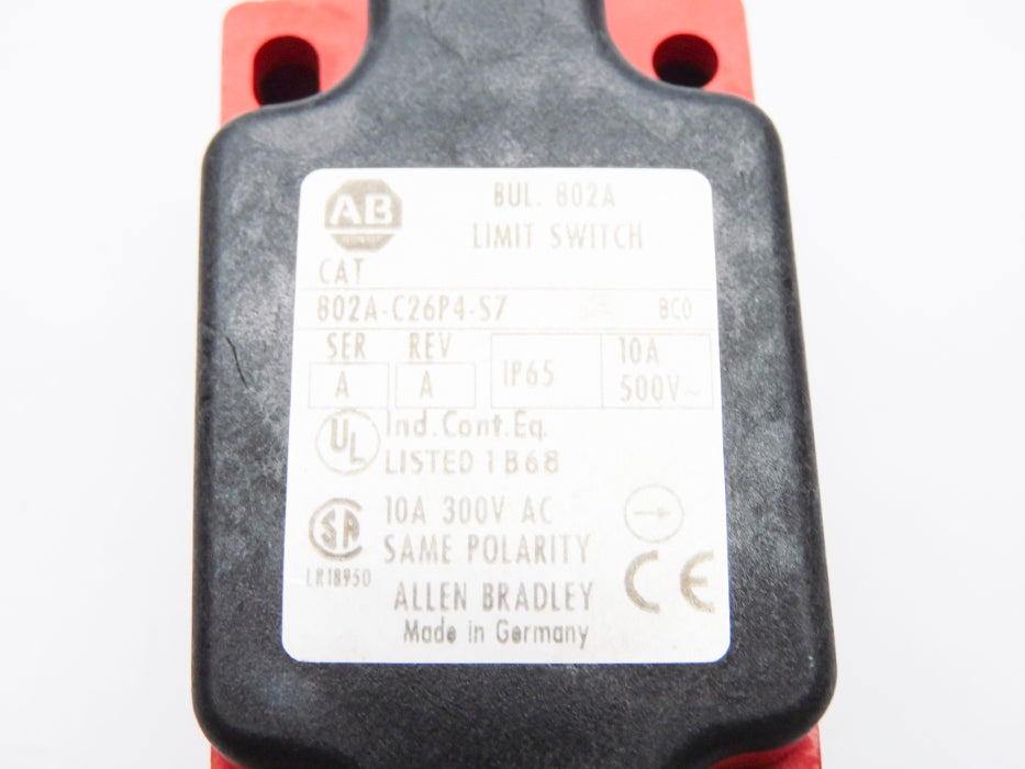INDUSTRIAL SPARE PART 802A-C26P4-S7 SER. A NSNP