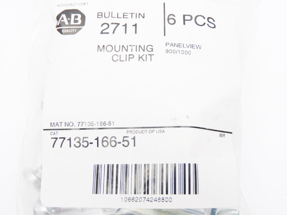 INDUSTRIAL SPARE PART 77135-166-51 (PKG OF 6) NSMP
