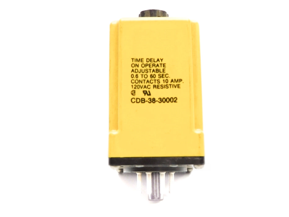 POTTER&BRUMFIELD CDB-38-30002 24VAC/120VAC 10A 0.6-60SEC UNMP