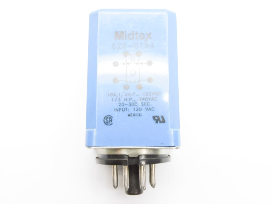 MIDTEX 626-0194 240VAC 10A 20-300SEC UNMP