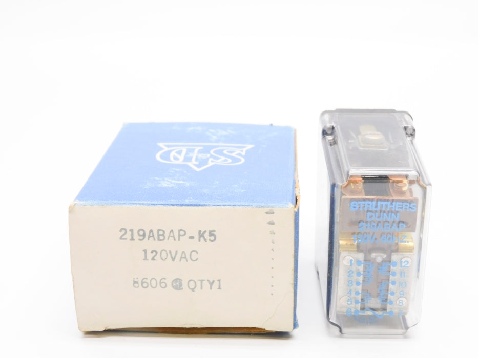 STRUTHERS-DUNN 219ABAP-K5 120VAC NSMP
