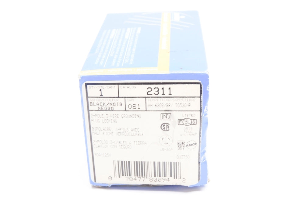 LEVITON 2311 125V 20A NSMP