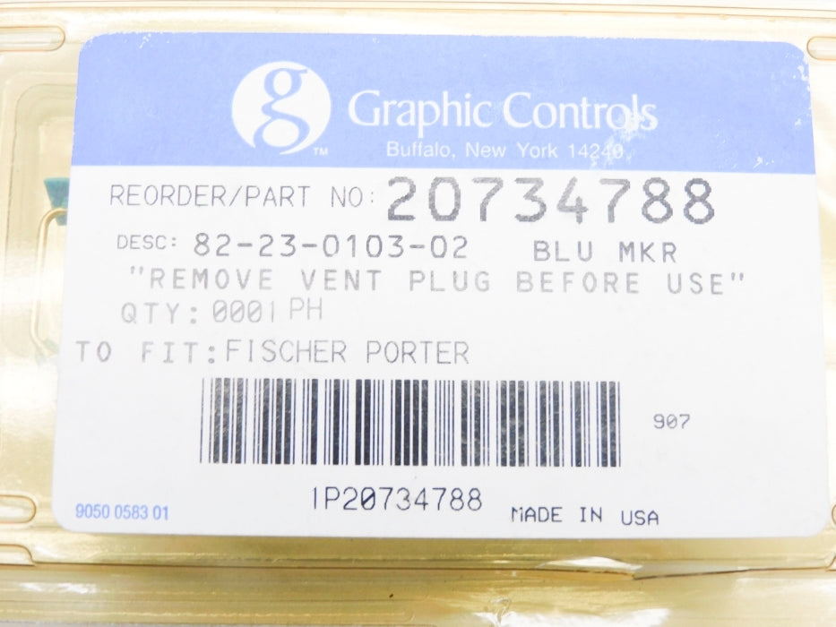 GRAPHIC CONTROLS 82-23-0103-02 20734788 (PKG OF 2) NSMP