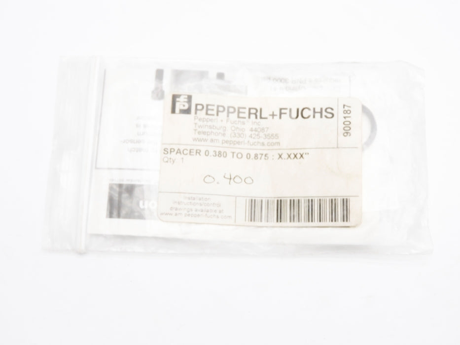 PEPPERL+FUCHS 900187 0.400" NSMP