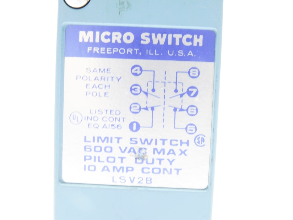 MICRO SWITCH LSV2B NSNP