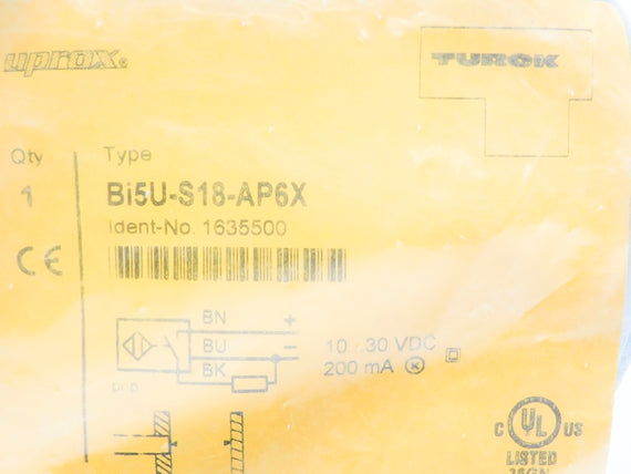 TURCK BI5U-S18-AP6X 1635500 NSMP