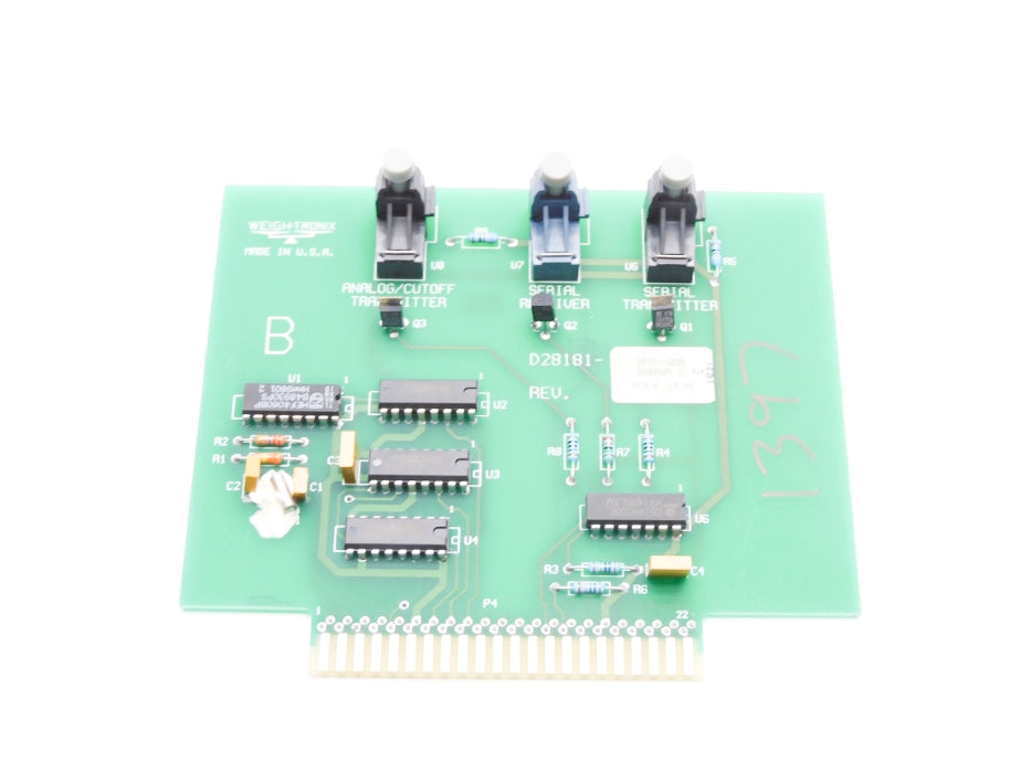 WEIGH-TRONIX D28181-28181-0036 REV. E NSNP