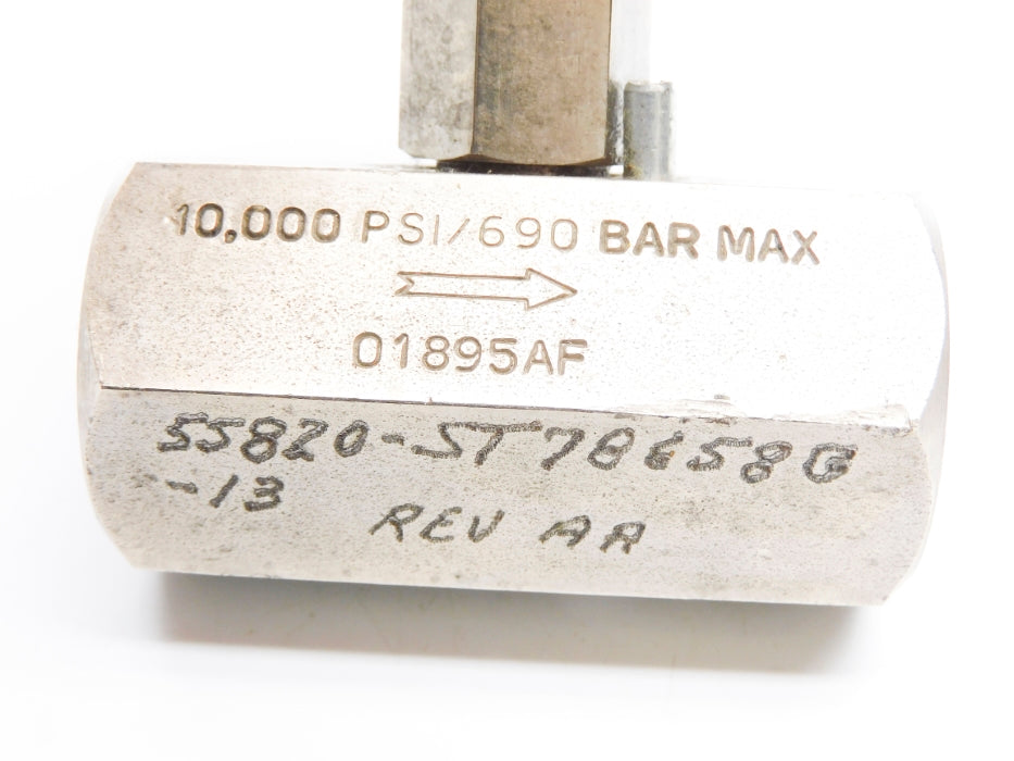 ENERPAC V-82 10000PSI 5/8" UNMP