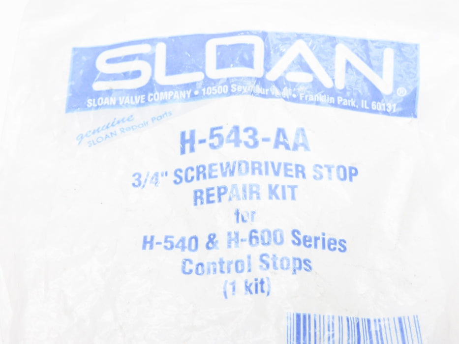 SLOAN H-543-AA NSMP