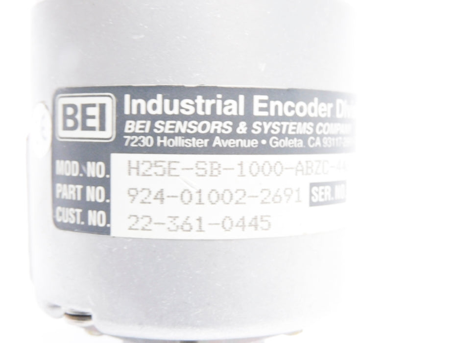 BEI H25E-SB-1000-ABZC-4469-LED-EM18 924-01002-2691 NSNP