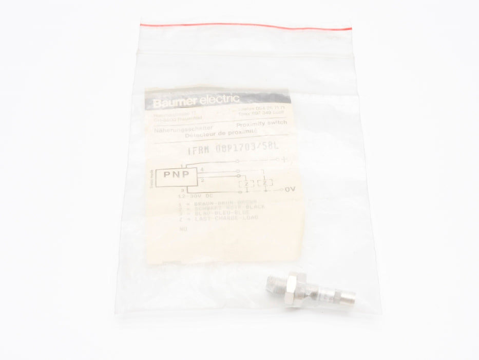 BAUMER ELECTRIC IFRM08P1703/S8L NSMP