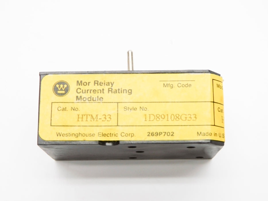 WESTINGHOUSE 1D89108G33 HTM-33 NSNP