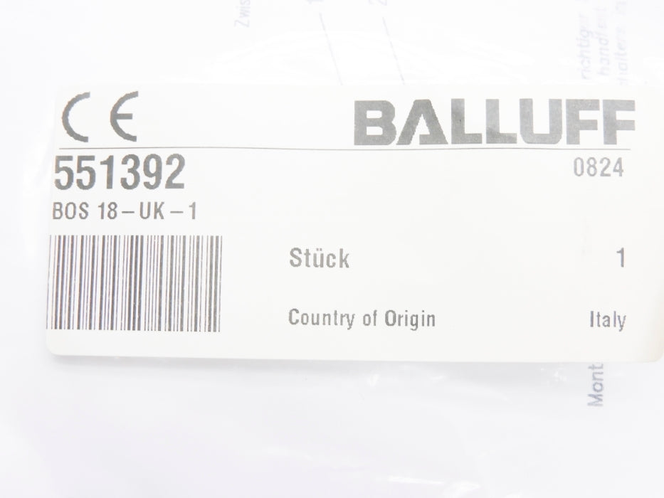 BALLUFF BOS18-UK-1 551392 NSMP