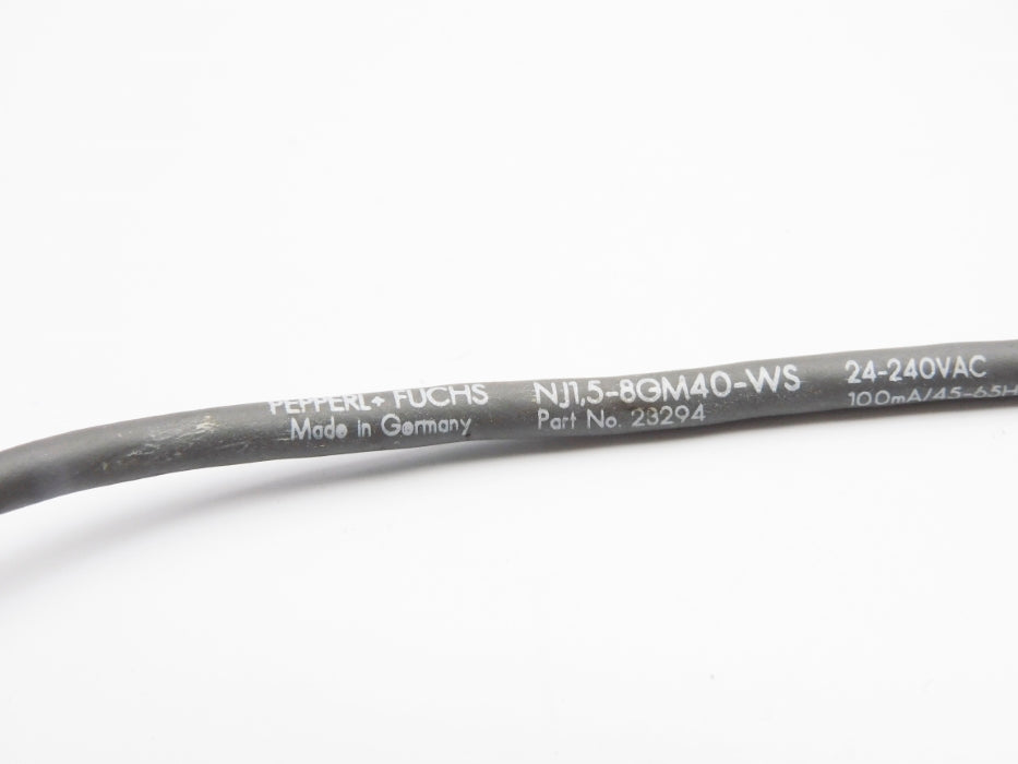 PEPPERL+FUCHS NJ1,5-8GM40-WS 23294 NSNP