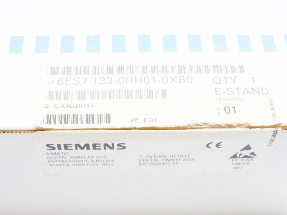 SIEMENS 6ES7133-0HH01-0XB0 NSMP