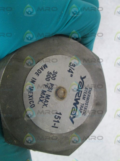 YARWAY STEAM TRAP 151-I 3/4" 955919-07 *NEW IN BOX*