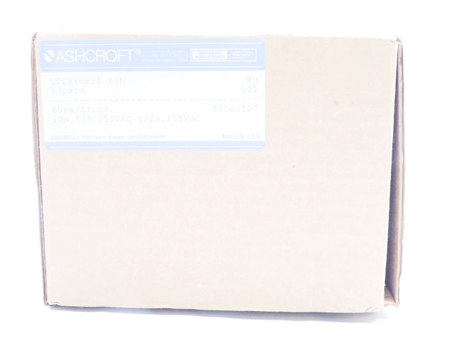 ASHCROFT LDSN4HB25 60PSID NSMP
