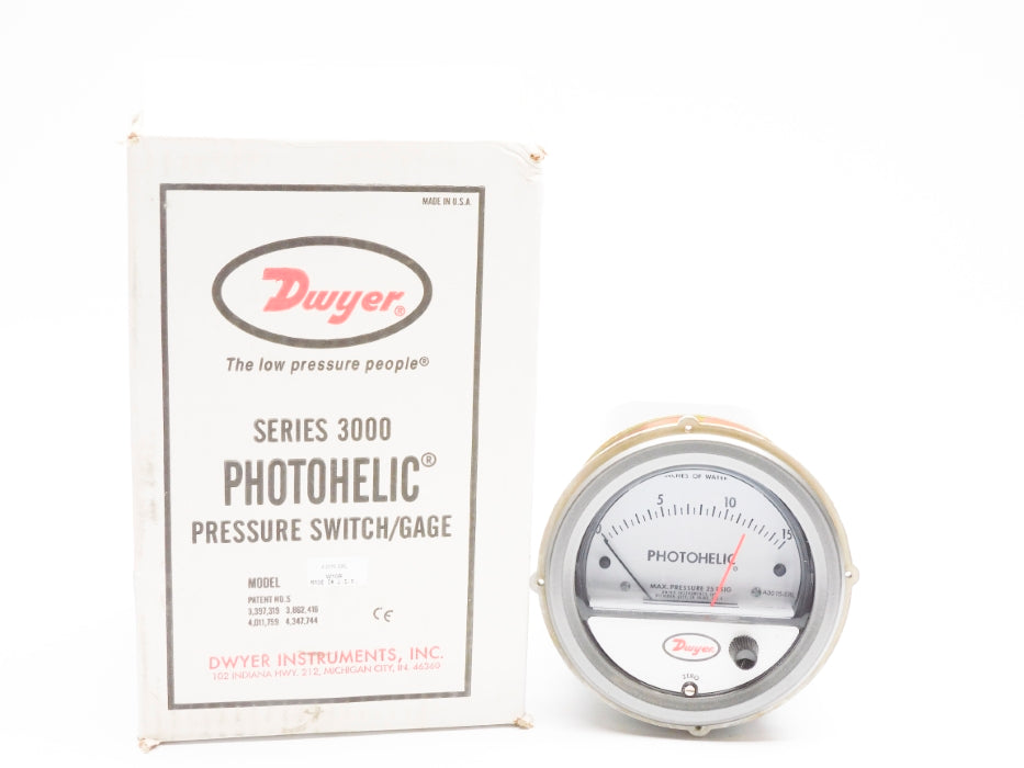 DWYER A3015-SRL 0-15"H2O NSMP