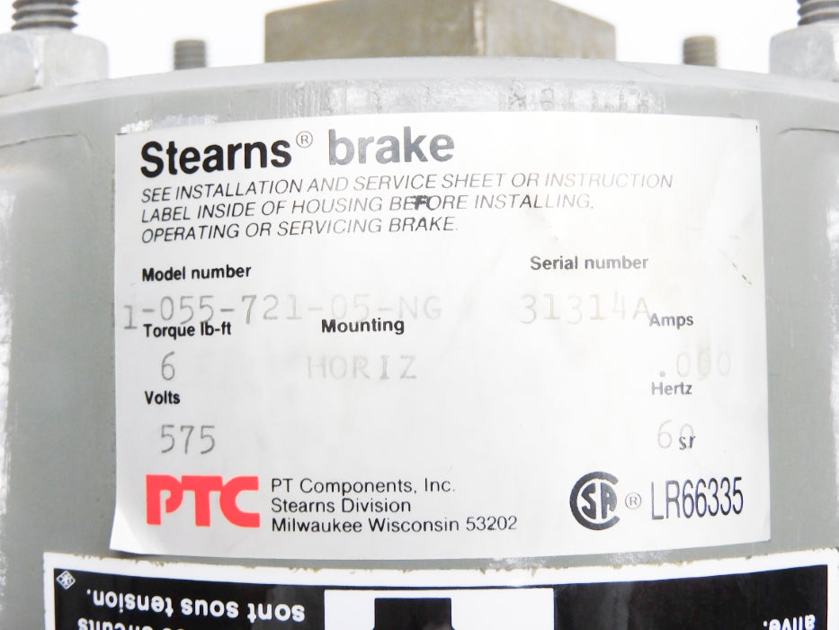STEARNS 1-055-721-05-NG UNMP