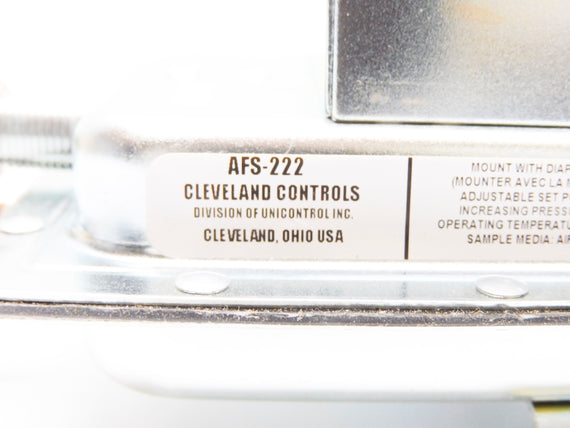 CLEVELAND CONTROLS AFS-222-139 3ZM92 NSMP