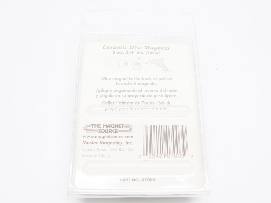THE MAGNET SOURCE 07003 (PKG OF 8) NSMP