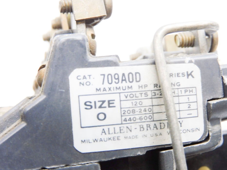 INDUSTRIAL SPARE PART 709-AOD SER. K (AS PICTURED) UNMP