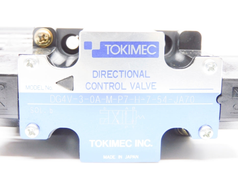 TOKIMEC DG4V-3-0A-M-P7-H-7-54-JA70 NSMP
