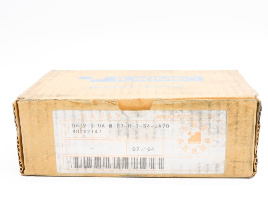 TOKIMEC DG4V-3-0A-M-P7-H-7-54-JA70 NSMP