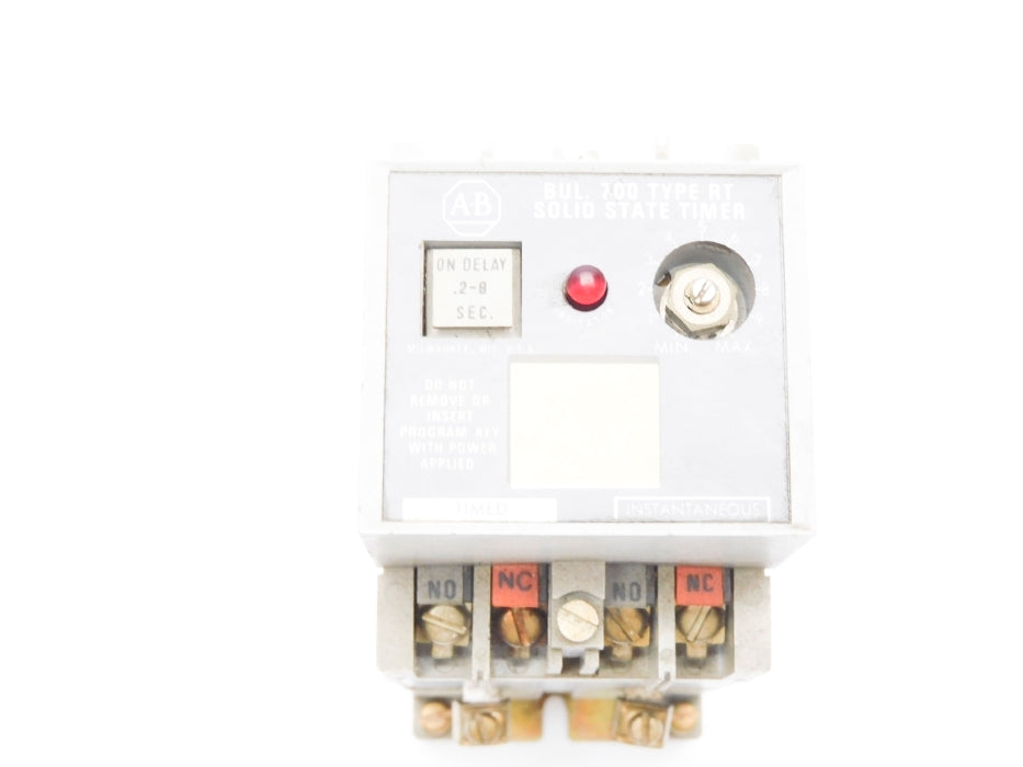 INDUSTRIAL SPARE PART 700-RT00W000A1 SER. A .2-8SEC UNMP