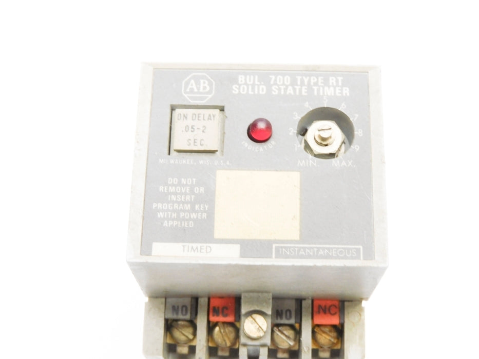 INDUSTRIAL SPARE PART 700-RT00W000A1 SER. A .05-2SEC UNMP