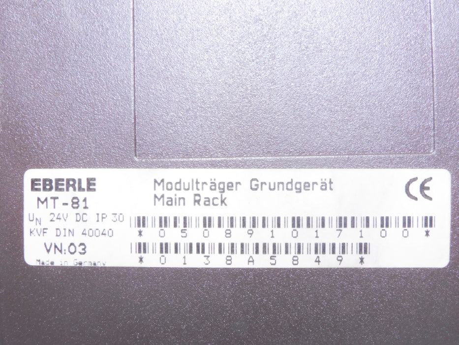 EBERLE 050891017100 MT-81 (AS PICTURED) UNMP