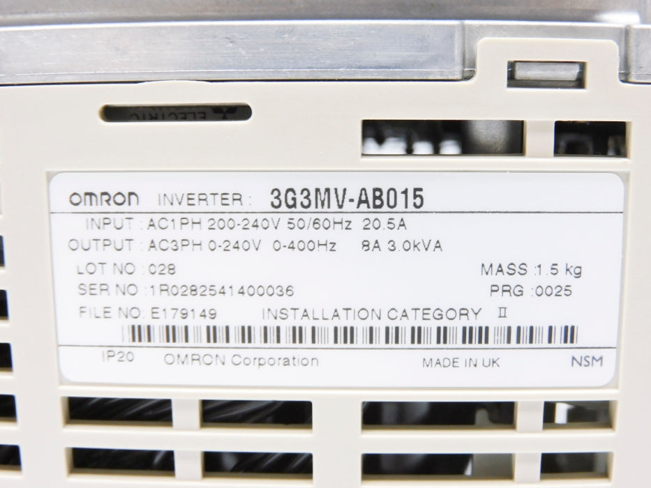 OMRON 3G3MV-AB015 NSMP